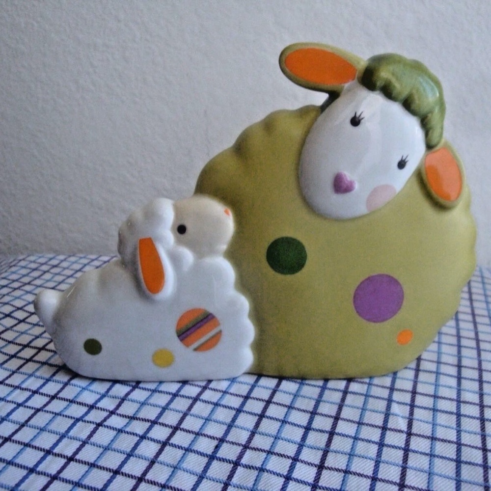 Mother & Baby Sheep Porcelain Figurine Goebel Nordic New